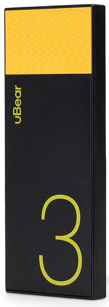 купить uBear Light 3000, Black Yellow внешний аккумулятор - заказ и доставка в Москве и Санкт-Петербурге